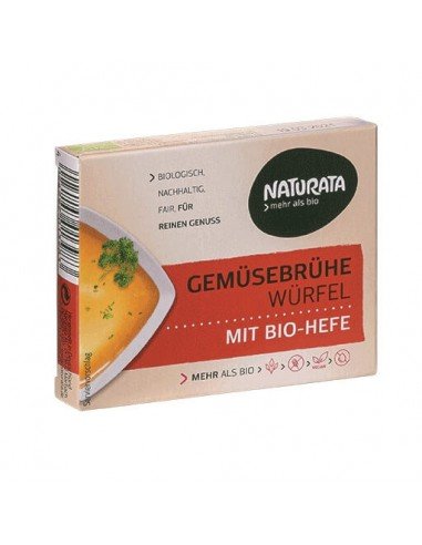 CALDO VEGETAL DADOS BIO 72GR NATURATA