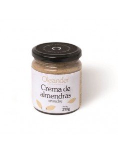 CREMA ALMENDRAS TOSTADAS CRUNCHY BIO 210GR OLEANDER