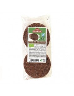 TORTITAS ARROZ CON CHOCOLATE BIO 100GR NATURSOY