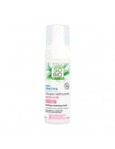 ESPUMA LIMPIADORA CALMANTE ALOE VERA BIO 150ML SO'BIO