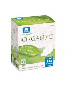 COMPRESAS ALAS DIA 10U ORGANYC