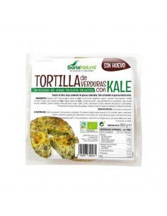 TORTILLA PATATAS CON VERDURAS Y KALE BIO 250GR SORIA NATURAL