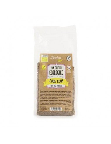 COUS COUS TRIGO SARRACENO SIN GLUTEN BIO 375GR ZEALIA