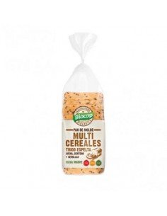 PAN MOLDE TRIGO ESPELTA MULTICEREALES BIO 400GR BIOCOP