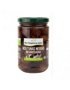 ACEITUNA NEGRA DESHUESADA BIO 280GR BIO ORGANICA ITALIA