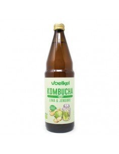 KOMBUCHA LIMA Y JENGIBRE BIO 750ML VOELKEL