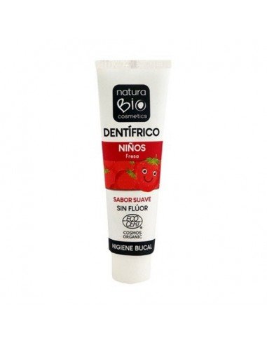 DENTIFRICO NIÑOS FRESA BIO 50ML NATURA BIO