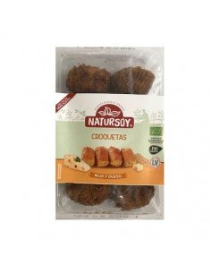 CROQUETAS MIJO Y QUESO BIO 220GR NATURSOY