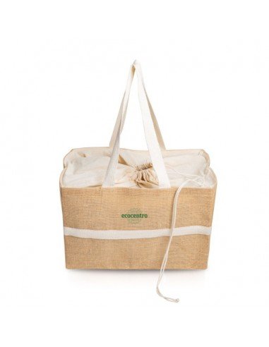 BOLSA YUTE PLEGABLE ECOCENTRO