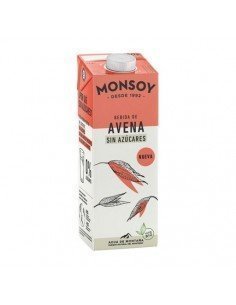 BEBIDA AVENA 0% AZUCAR BIO 1L MONSOY