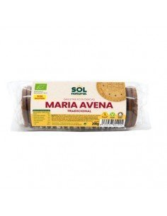 GALLETAS MARÍA AVENA SIN GLUTEN BIO 200GR SOL NATURAL