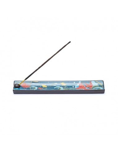 INCENSARIO CERAMICA CARPA KOI
