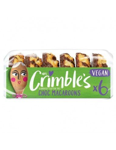 GALLETAS VEGANAS CHOCOLATE SIN GLUTEN 195GR CRIMBLE'S