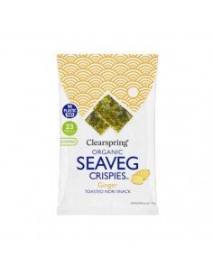 SNACK ALGA NORI TOSTADA CON JENGIBRE BIO 4GR CLEARSPRING