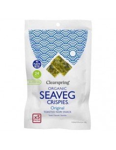 SNACK ALGA NORI TOSTADA MULTIPACK BIO 5X4GR CLEARSPRING