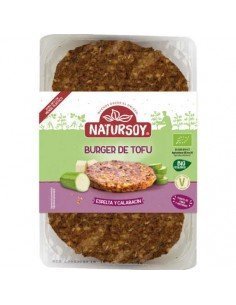 HAMBURGUESA TOFU ESPELTA CALABACIN BIO 160GR NATURSOY