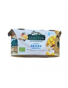 YOGUR GRIEGO MANGO VAINILLA BIO 2X125GR CASA GRANDE XANCEDA