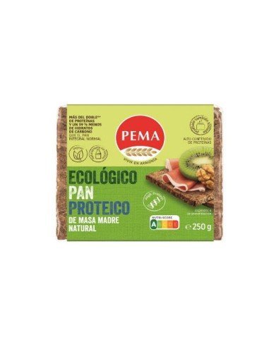 PAN PROTEICO MASA MADRE BIO 250GR PEMA