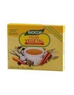 CALDO VERDURAS CUBOS BIO 6X11GR BIOCOP