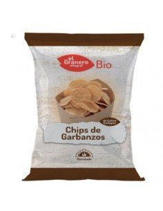 CHIPS GARBANZOS BIO 80GR EL GRANERO