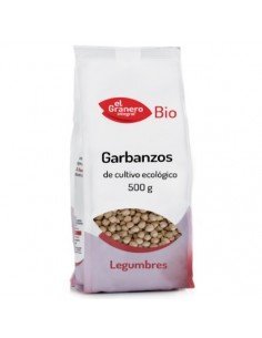 GARBANZOS BIO 500GR EL GRANERO