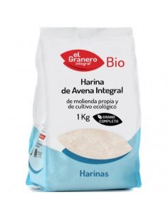 HARINA AVENA INTEGRAL BIO 1KG EL GRANERO