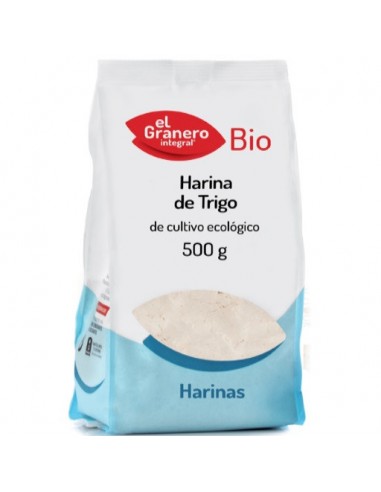 HARINA TRIGO BIO 500GR EL GRANERO