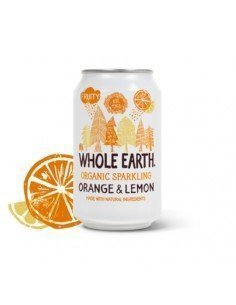 REFRESCO NARANJA LIMON S/AZUCAR BIO 330ML WHOLE EARTH