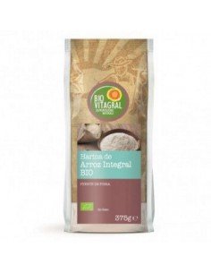 HARINA ARROZ INTEGRAL S/G BIO 375GR BIOVITAGRAL