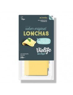 LONCHAS VEGANAS QUESO 200GR VIOLIFE