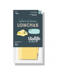 LONCHAS VEGANAS SABOR QUESO AHUMADO 200GR VIOLIFE