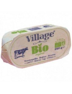 MANTEQUILLA SIN SAL BIO 250GR VILLAGE