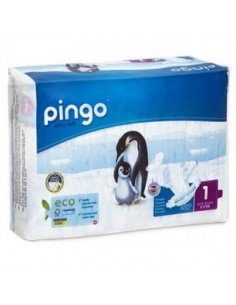 PAÑALES T1 RECIEN NACIDO BIO 2/5KG 27U PINGO