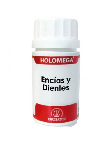 HOLOMEGA ENCIAS Y DIENTES 50CAP EQUISALUD