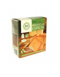 BISCOTES ESPELTA CAJA BIO 270GR SOLNATURAL
