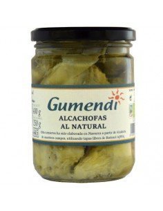 ALCACHOFA ENTERA BIO 400GR GUMENDI