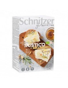PAN MOLDE AMARANTO RUSTICO SIN GLUTEN BIO 500GR SCHNITZER