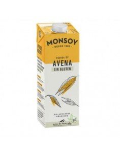 BEBIDA AVENA SIN GLUTEN BIO 1L MONSOY
