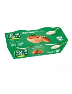 POSTRE ALMENDRA BIO 2X125GR NATURGREEN