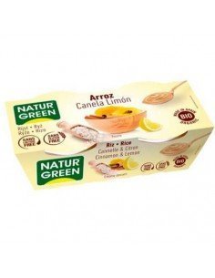 POSTRE ARROZ CANELA LIMON BIO 2X125GR NATURGREEN