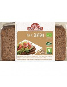 PAN CENTENO BIO 500GR NATURSOY