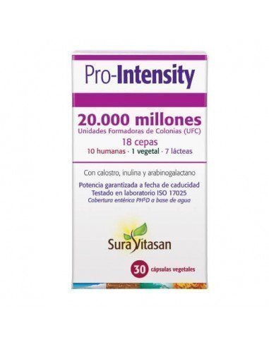 PRO-INTENSITY 30 CAPSULAS SURA VITASAN
