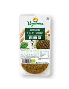 HAMBURGUESA TOFU Y ESPINACAS BIO 160GR VEGETALIA