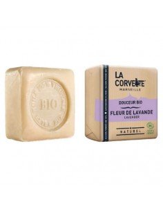 JABON PASTILLA FLOR DE LAVANDA BIO 100GR LA CORVETTE