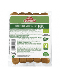 SALCHICHAS TOFU FRANKFURT NATURSOY