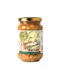 GARBANZOS COCIDOS BOTE BIO 220GR CAL VALLS