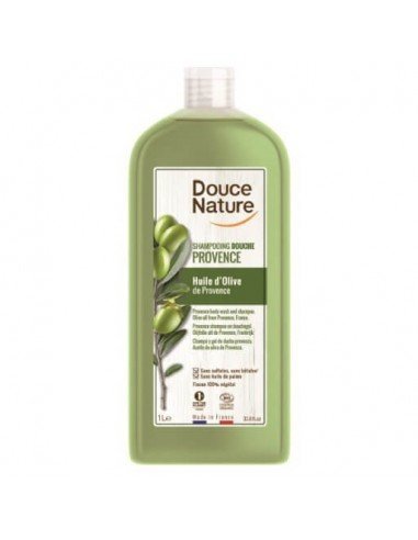 CHAMPU GEL DUCHA ACEITE DE OLIVA BIO 1L DOUCE NATURE